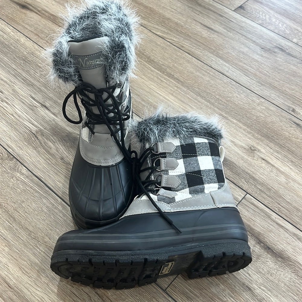 Natural Reflections Lumber Jill Insulated Pac Boots for Ladies Size 10